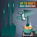 Walfos Silicone Spatula Set of 5 - Image 3