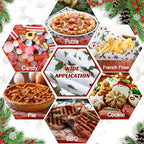 Marspark 100 Sheet Christmas Wax Paper Holly Leaf for Food 11.4 x 11 Inch - Image 6
