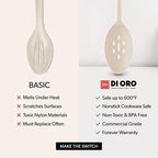 DI ORO Silicone Spoons for Cooking - Image 7