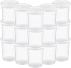 TashiBox 48 Sets 32 oz Plastic Deli Containers - Image 3