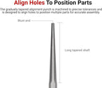 TEKTON 5/32 Inch Alignment Punch | 66174 | Made in USA - Image 2