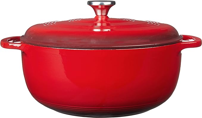 Lodge Essential Enamel Cast Iron Dutch Oven - Image 2
