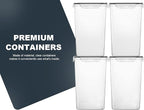 M MCIRCO Extra Large 7qt / 6.5L/220oz Tall Food Storage Containers, WIDE & DEEP - Image 4