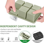 Large Ice Cube Tray for Whiskey: FDDBI Silicone Ice Cube Trays - Image 2