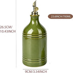 Ceramic Olive Oil Dispenser Bottle - Image 3
