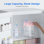 Waterdrop ED06P Electric Water Filter Pitcher, FreshTaste Rechargeable Dispenser - Image 9