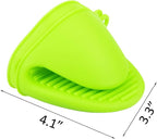 2 Pairs Mini Oven Gloves Silicone Heat Resistant Cooking Pinch Mitts Potholder - Image 5