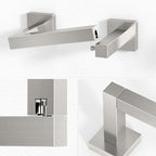 FEILERN Toilet Paper Holder Wall Mounted Post Pivoting Square Tissue Holders - Image 7