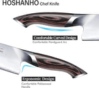 HOSHANHO Kitchen Knife in Japanese High Carbon Steel, Professional High-Class - Image 3