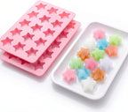 Cute Ice Cube Trays Silicone Chocolate Mold Wax Melt Molds Easy Release Ice - Image 3