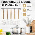 Cooking Utensils Set- 35 PCs Kitchen Utensils - Image 3