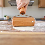 Stainless Steel & Beechwood Rolling Pin - Image 9