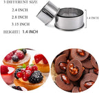 Cookie Cutters - Biscuit Cutters/Stainless Steel Dumpling Cutters/Cake Pastry - Image 4