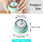 Visual Timer, Teeloray 60-Minute Countdown Timer, Kitchen Timer - Image 7