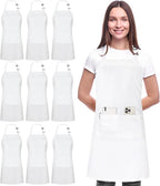 Utopia Kitchen 10 Pack Bib Apron Adjustable by UTOPIAKITCHEN