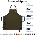 hedley & bennett Essential Apron - Image 2