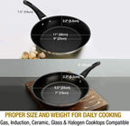 HOMICHEF Nonstick Frying Pan Set of 2 - Image 6