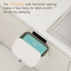 1.9 Gallon Kitchen Compost Bin Hanging Small Trash Can - Image 5
