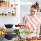 BoxedHome BPA Free Plastic Round Mixing Bowl - Image 7