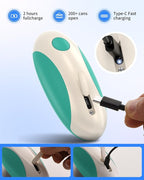 CIRCLE JOY Rechargeable Electric Can Opener, One-Touch Automatic Can Opening - Image 3