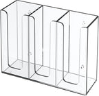 Richboom Acrylic Coffee Cup and Lid Storage Organizer Holder, 3 Compartments by Richboom