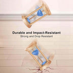 2 Minute Sand Timer, 2 Min Wooden Hourglass, Wood Mini Sand Clock, Two Minute - Image 5