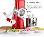Cambom Rotary Cheese Grater Hand Crank Cheese Shredder - Image 7