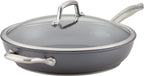 Anolon Accolade Forged Hard Anodized Nonstick Deep Frying Pan / Skillet by Anolon