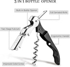 HYZ Wine Opener Bulk 20-Pack for Bartender, Professional Waiter Corkscrew Wine - Image 2