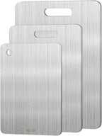 3pcs Stainless Steel Cutting Board Cutting Boards by BSDLZCH