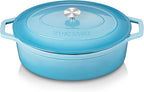 vancasso Enameled Cast Iron Dutch Oven, 9.3 Quart Dutch Oven Pot by vancasso