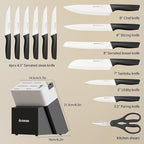 Astercook Knife Set, Kitchen Knives - Image 4