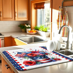4th of July Large Dish Drying Mat - Image 2