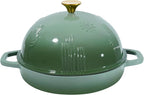 Flavehc Bread Oven Cast Iron Bread Dutch Oven by FLAVEHC