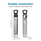 Polder Candy Thermometer, Stainless Steel Cooking Thermometer - Image 5