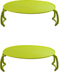 Microwave Multipurpose 4 in 1 Tray Stand Rack Splatter Guard Carry Tray by DependableIndustries