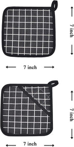 Oven Mitts and Potholders BBQ Gloves-Oven Mitts and Pot Holders - Image 6