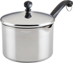 Farberware Classic Stainless Steel 3-Quart Covered Straining Saucepan by Farberware