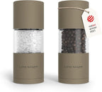 LARS NYSØM Salt and Pepper Grinder Set, Manual Salt and Pepper Mills by LN