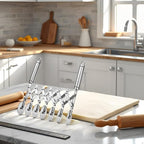 Star Brand Pastry Cutter with Grinder Spaghetti Dough Roller Knife Stainless - Image 2