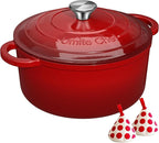 Enameled Cast Iron Dutch Oven by UmiteChef