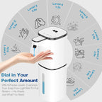 Automatic Liquid Soap Dispenser, 9 Adjustable Levels, 380ml/12.8oz, Touchless - Image 3