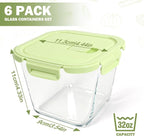 Glass Soup Containers with Lids 32oz - Image 2