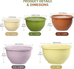 Greentainer Plastic Mixing Bowls - Image 2