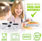 HOVER COVER 2 Pack Magnetic Splatter Cover, 12-Inch Clear BPA-Free Food Lid - Image 8