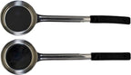 6 Ounce Solid Stainless Steel Portion Control Ladle Spoon by Habanerofire
