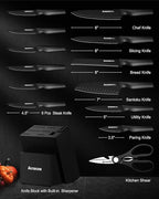 Astercook Knife Set, Kitchen Knife Set - Image 2