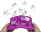 Ice Cube Tray, Silicone Square Ice Trays Easy Release Stackable Ice Cube Mold - Image 4