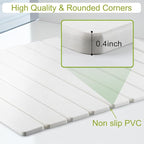 Large Stone Dish Drying Mat for Kitchen Counter, Collapsible Quick Dry - Image 3