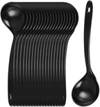 Large Plastic Serving Spoons, Disposable Heavy Duty Serving Spoons, Long Handle by OULIGET